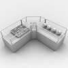 展柜-家居-柜子-VR/AR模型-3D城