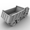 Heavy truck model-汽车-重型车-VR/AR模型-3D城
