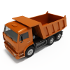Heavy truck model-汽车-重型车-VR/AR模型-3D城