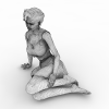 女模特-角色人体-女人-VR/AR模型-3D城