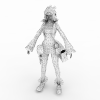 SUN 副本隐者之路的NPC妹妹-角色人体-角色-VR/AR模型-3D城