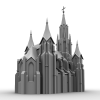 Medieval Church教堂-建筑-古建筑-VR/AR模型-3D城
