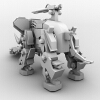 索斯机械兽-角色人体-角色-VR/AR模型-3D城