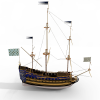 SOLEIL船-船舶-客船-VR/AR模型-3D城