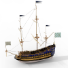 SOLEIL船-船舶-客船-VR/AR模型-3D城
