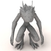 怪物-角色人体-角色-VR/AR模型-3D城