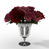 一束玫瑰-动植物-花草-VR/AR模型-3D城