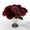 一束玫瑰-动植物-花草-VR/AR模型-3D城
