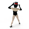 女性-角色人体-女人-VR/AR模型-3D城