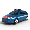 Ford Focus Gendarmerie-汽车-其它-VR/AR模型-3D城