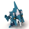 sd高达-角色人体-角色-VR/AR模型-3D城