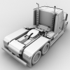 卡车-汽车-VR/AR模型-3D城