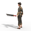 黑苗卫兵-角色人体-角色-VR/AR模型-3D城