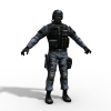 CrossFire-角色人体-角色-VR/AR模型-3D城