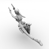 劳拉-角色人体-角色-VR/AR模型-3D城