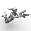 劳拉-角色人体-角色-VR/AR模型-3D城