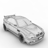 宝马 Bmw M3 双门-汽车-家用汽车-VR/AR模型-3D城