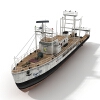 渔船-船舶-轮船-VR/AR模型-3D城