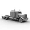 卡车-汽车-重型车-VR/AR模型-3D城