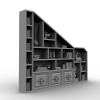 柜子-文体生活-办公用品-VR/AR模型-3D城