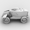 联合运兵车-汽车-军事汽车-VR/AR模型-3D城