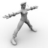 街头霸王：嘉米-角色人体-角色-VR/AR模型-3D城