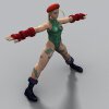 街头霸王：嘉米-角色人体-角色-VR/AR模型-3D城