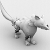 飞狐-动植物-哺乳动物-VR/AR模型-3D城
