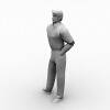 男人-角色人体-男人-VR/AR模型-3D城