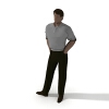 男人-角色人体-男人-VR/AR模型-3D城