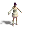 诛仙2 girl时装模型带动作-角色人体-角色-VR/AR模型-3D城