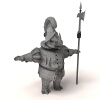 犀牛骑士-角色人体-角色-VR/AR模型-3D城