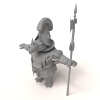 犀牛骑士-角色人体-角色-VR/AR模型-3D城