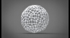 镂空的球-艺术-3D打印模型-3D城