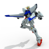 SD高达机动战士F91-角色人体-角色-VR/AR模型-3D城