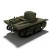 T-37A Tank-汽车-军事汽车-VR/AR模型-3D城
