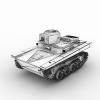 T-37A Tank-汽车-军事汽车-VR/AR模型-3D城