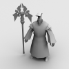 赤壁奸商-角色人体-角色-VR/AR模型-3D城