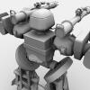 武装机器人-角色人体-角色-VR/AR模型-3D城