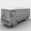 公交车-汽车-其它-VR/AR模型-3D城