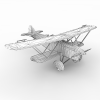 飞机-飞机-飞行器-VR/AR模型-3D城