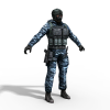 CrossFire-角色人体-角色-VR/AR模型-3D城