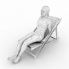 女人-角色人体-女人-VR/AR模型-3D城