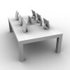 苹电脑展示台-家居-桌椅-VR/AR模型-3D城