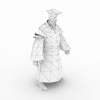 赤壁男奸商-角色人体-角色-VR/AR模型-3D城