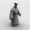 赤壁男奸商-角色人体-角色-VR/AR模型-3D城