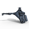 秃鹫级机动战舰EVE-飞机-飞行器-VR/AR模型-3D城