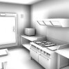 厨房-建筑-厨房-VR/AR模型-3D城