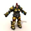 星际争霸II人族-角色人体-角色-VR/AR模型-3D城