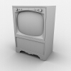 电视机-科技-家用电器-VR/AR模型-3D城